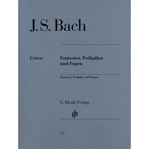 HN219   J.S.Bach  Fantasien, Präludien + Fugen
