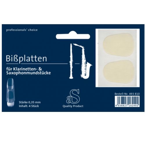 aS Bissplatten transparent