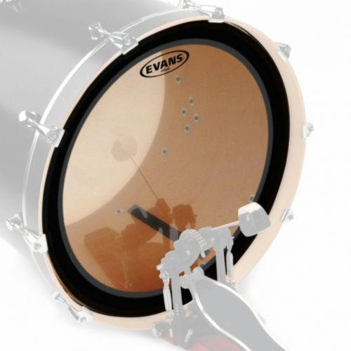 Evans BD18EMAD EMAD clear Bassdrumfell 18