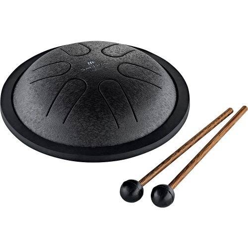 Meinl MSTD1BK Sonic Energy Mini Steel Tongue Drum, Black