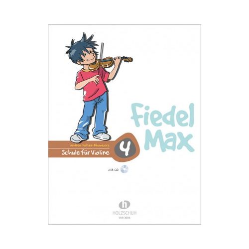 VHR3804 A.Holzer-Rhomberg  Fiedel Max 4  Schule für Violine