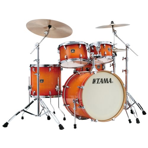 Tama CL50R-TLB Superstar Classic Studio Drumset, Tangerine Lacquer Burst