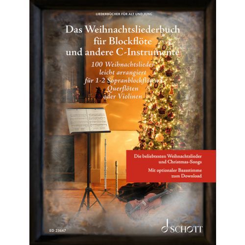 Das Weihnachtsliederbuch für Blockflöte und andere C-Instrumente