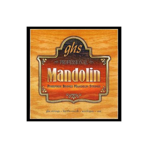 GHS A240 Mandolin String Set Loop End Phosphor Bronze Ultra Light  .009-.032