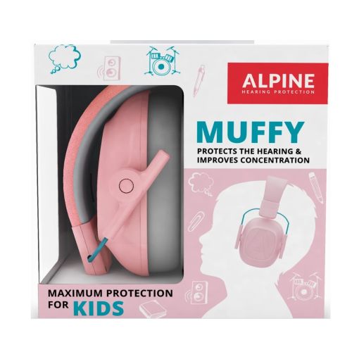 Alpine ALMKPK2 Gehörschutz Muffy Kids - Pink