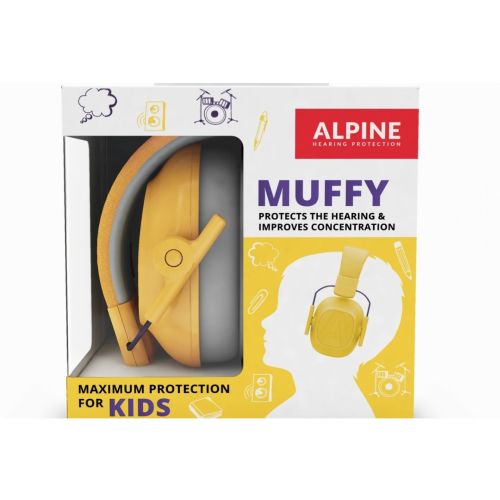 Alpine ALMKYEL2 Gehörschutz Muffy Kids - Yellow