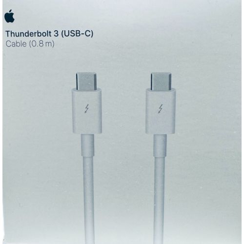 Apple Thunderbolt 3 (USB-C) Kabel 0,8m (weiß)