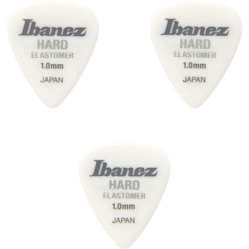 Ibanez Plektren Elastomer Hard 1.0mm 3 Stück