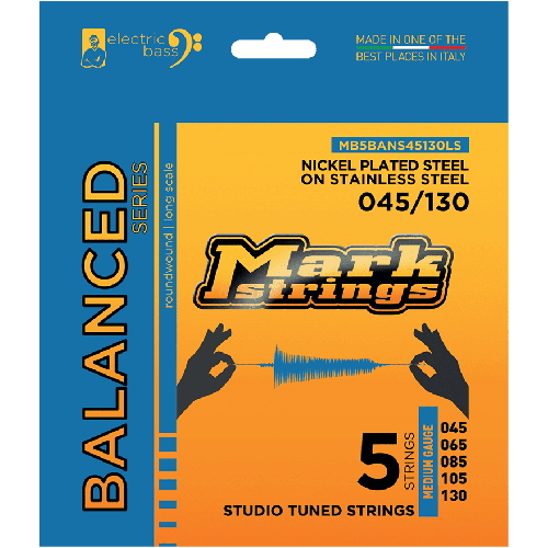 Markbass MB Strings BALANCED 5s Nickel plated Steel 045-130