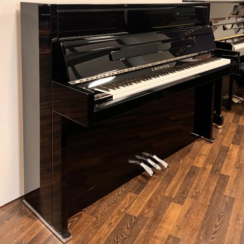 C.Bechstein R-116 Millenium Klavier schwarz poliert / chrom 