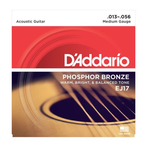 DAddario EJ17 Phosphor Bronze Medium 013-056