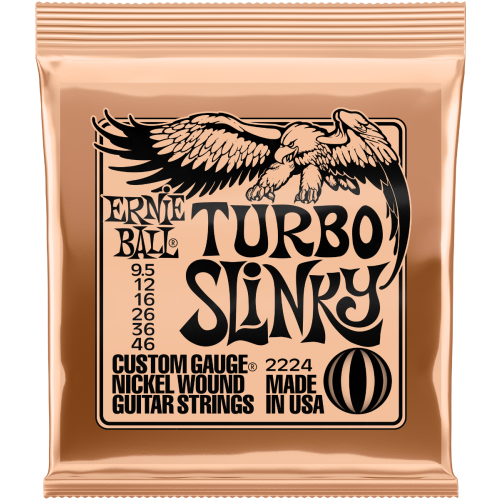 Ernie Ball 2224 Turbo Slinky Nickel Wound