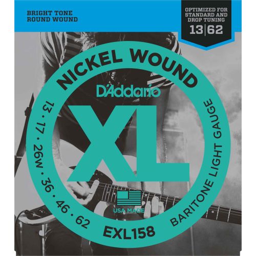 DAddario EXL158 Nickel Wound Baritone Light 013-062