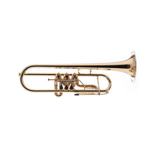 Schagerl Hans Gansch L 130 K B-Trompete vergoldet