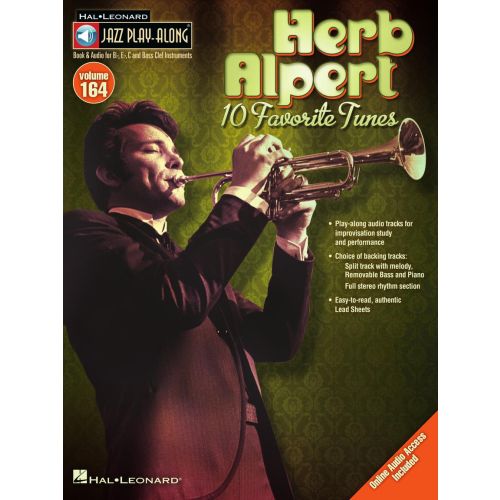 HL14041775   Jazz Play-Along  Herb Alpert 10 favorite Tunes