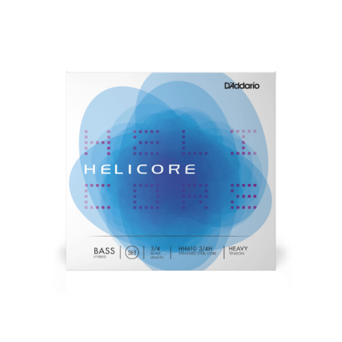 DAddario HH610 3/4H Satz Hybrid Helicore für Kontrabass