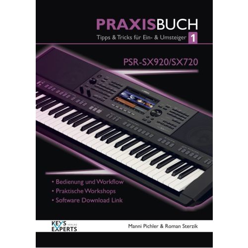 Yamaha Keys Experts Verlag PSR-SX720/SX920 Praxisbuch 1