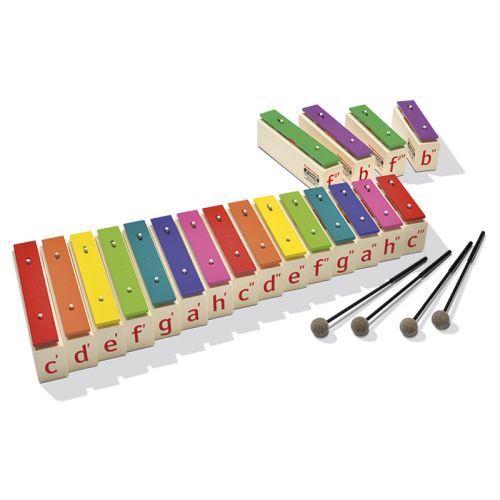 Sonor KS40L1BW Klingende Stäbe Alt Satz, Boomwhackers