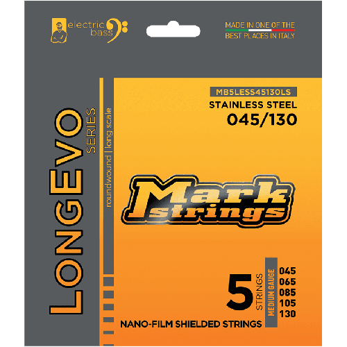 Markbass MB LONGEVO nano-film Strings 5s Steel 045-130