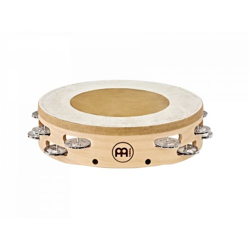 Meinl AE-ATAH2S Artisan Tambourine, Stahlschellen
