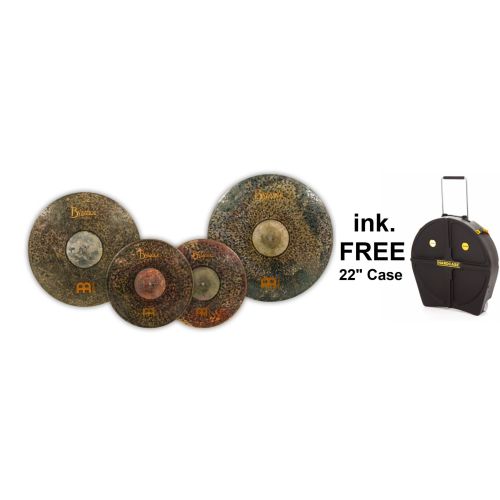 Meinl BED-CS1 SPEZIAL Byzance Extra Dry Complete Cymbal Set inkl. FREE Hardcase 22