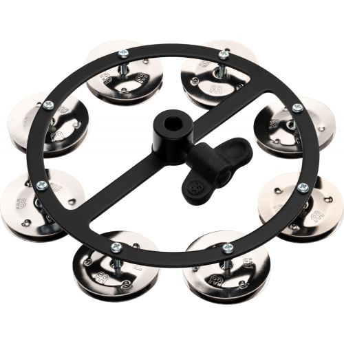 Meinl HTHH1BK HiHat Tambourine mit Stahlschellen