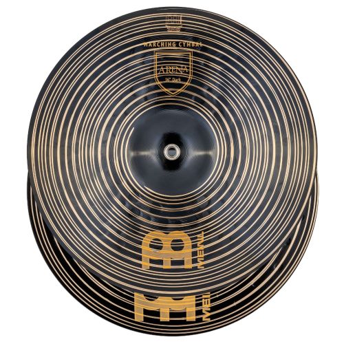 Meinl MA-AR-16DA Marchingbecken Professional Range Arena Dark (Paar) inkl. Riemen 16