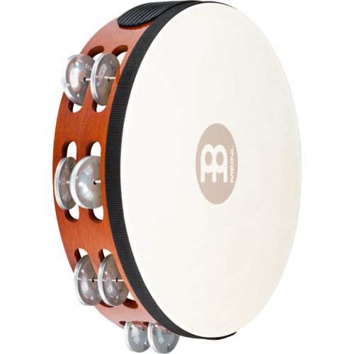 Meinl TAH2A-AB Head Tambourine,zweireihig Aluminiumschellen