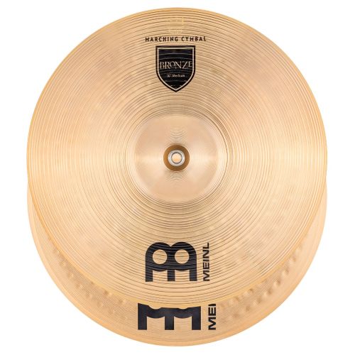 Meinl MA-BZ-16M Marchingbecken Student Range Bronze (Paar) inkl. Riemen 16