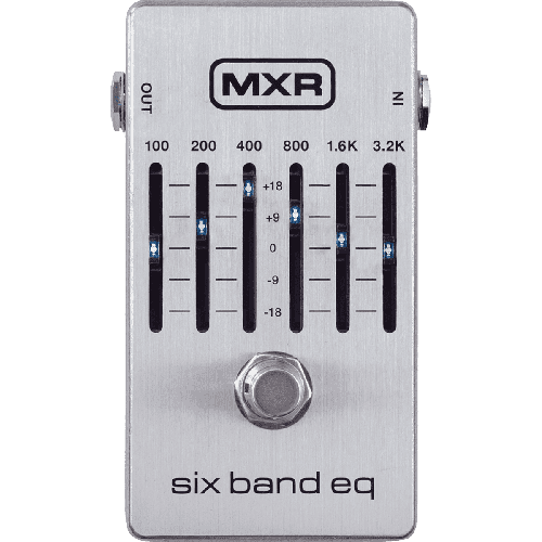 MXR M109S Six Band Equalizer, Silver