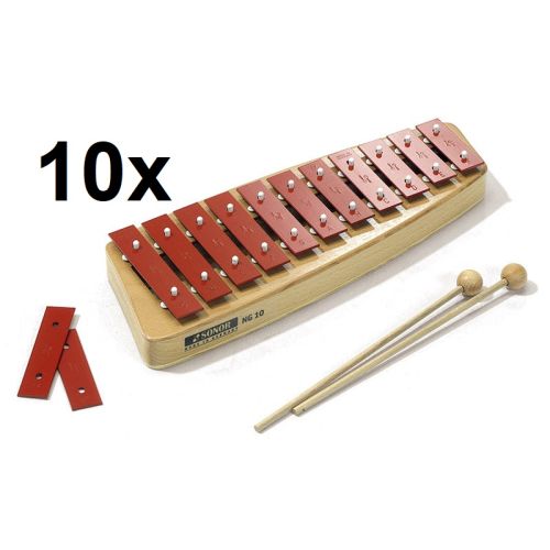 Sonor 10x NG 10 Glockenspiel Sopran