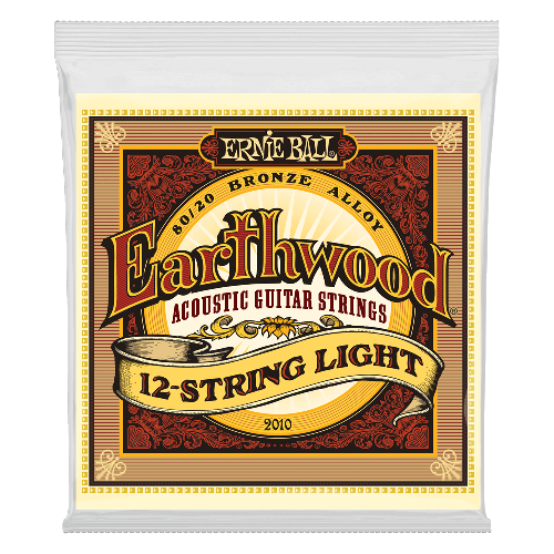 Ernie Ball 2010 Earthwood 12-String Light Bronze 