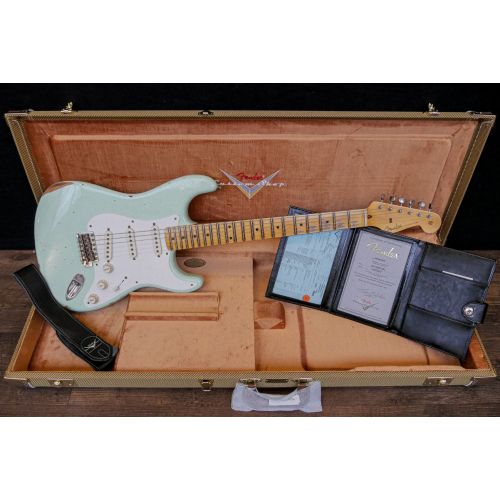 Fender Custom Shop Stratocaster '58 Relic Super Faded Aged Surf Green