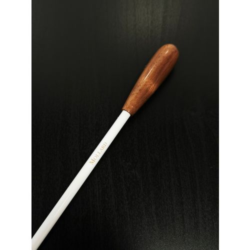 Mollard Taktstock/Baton P12WW weiß / 30,5cm / Walnut