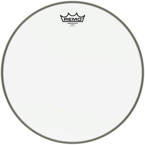 Remo Ambassador clear Bassdrumfell 20