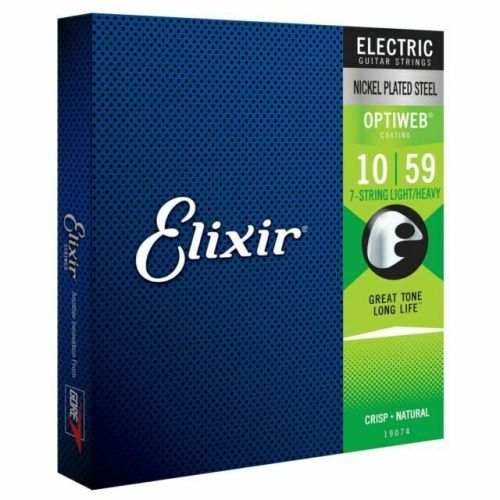 Elixir Optiweb 19074 Electric Light / Heavy 7-String 010-059