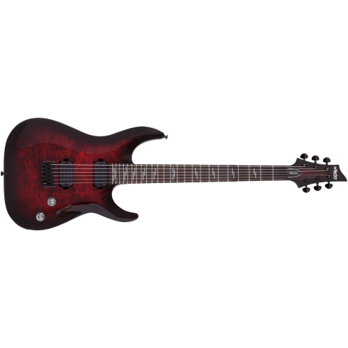 Schecter Omen Elite 6 Black Cherry Burst