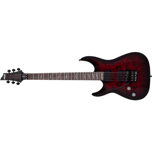 Schecter Omen Elite 6 FR Black Cherry Burst Lefthand