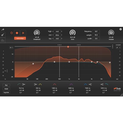 Sonible smart:EQ live Plugin