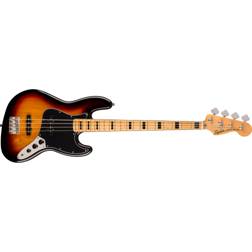 Squier Classic Vibe 70s Jazz Bass Maple Fingerboard 3 Tone Sunburst