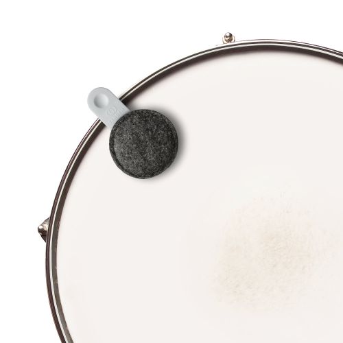 Tandem DROPS drum fx, 60g Dämpfer, Fog Grey