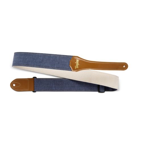 Taylor Vegan Guitar Strap,Hgbn Hemp Cotton,Blue  