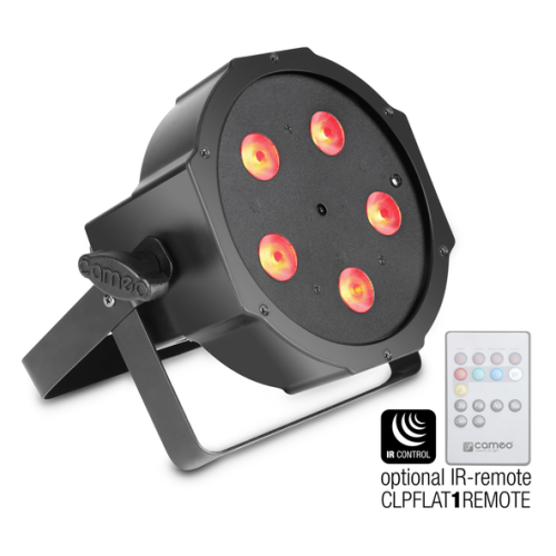 Cameo FLAT PAR CAN TRI 5x3W IR
