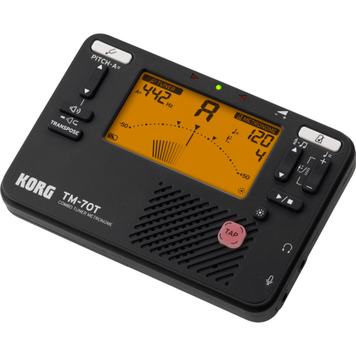 Korg TM-70 BK Stimmgerät und Metronom schwarz