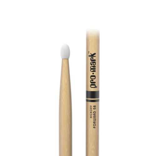 Promark Hickory Drumsticks 5B, Nylon Tip