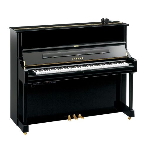 Yamaha U1 SH3 Silent Klavier schwarz poliert 