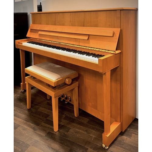 Zimmermann Klavier by Bechstein Mod.Z-115  gebraucht Bj.1994 Kirsche satiniert 115cm