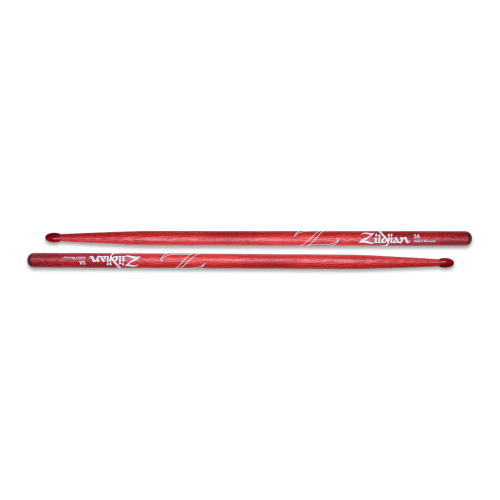 Zildjian Hickory Drumsticks 5A Red, Nylon Tip