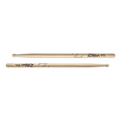 Zildjian Hickory Drumsticks 5B, Wood Tip