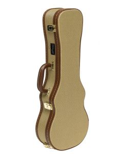 Stagg GCX-UKC GD Koffer Konzert Ukulele Tweed
